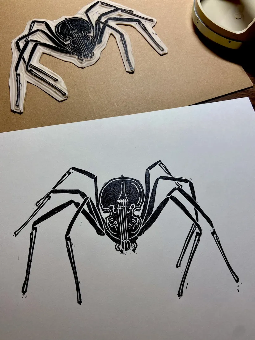 L&rsquo;araignée violoniste