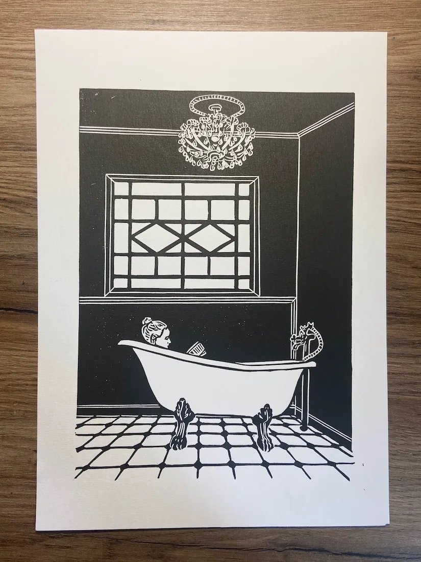 « Le bain »